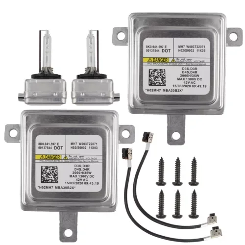 Dronehint 2x Xenon Ballast & Bulb HID Light Control Unit Module FOR 2013-2015 Audi Q3 (For: Audi Sport) Parts