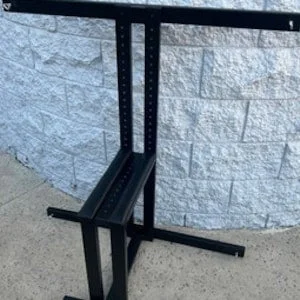 pornhint Pornhint Ballistic CBT Chair - Cock & Ball Torture Bench Queening Milking Rim Restraint Forced Butt Plug Dildo Dungeon Furniture BDSM Bondage Seat