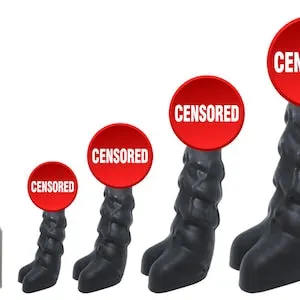 pornhint Pornhint John Thomas¨ OGLIN Platinum Silicone Dildo | Designed in UK | Made in USA