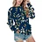 Women Casual Leopard Print Sweatshirt Crew Neck Long Sleeve Top Pullover Loose Trendy Clothes Autumn Winter 2025 Tops Hoodies