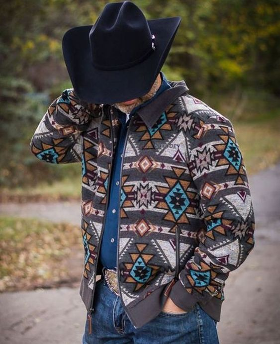 Men's Vintage Autumn Western Jacket