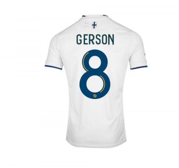 Olympique Marseille Gerson 8 Home Shirt Kit 2022-2023