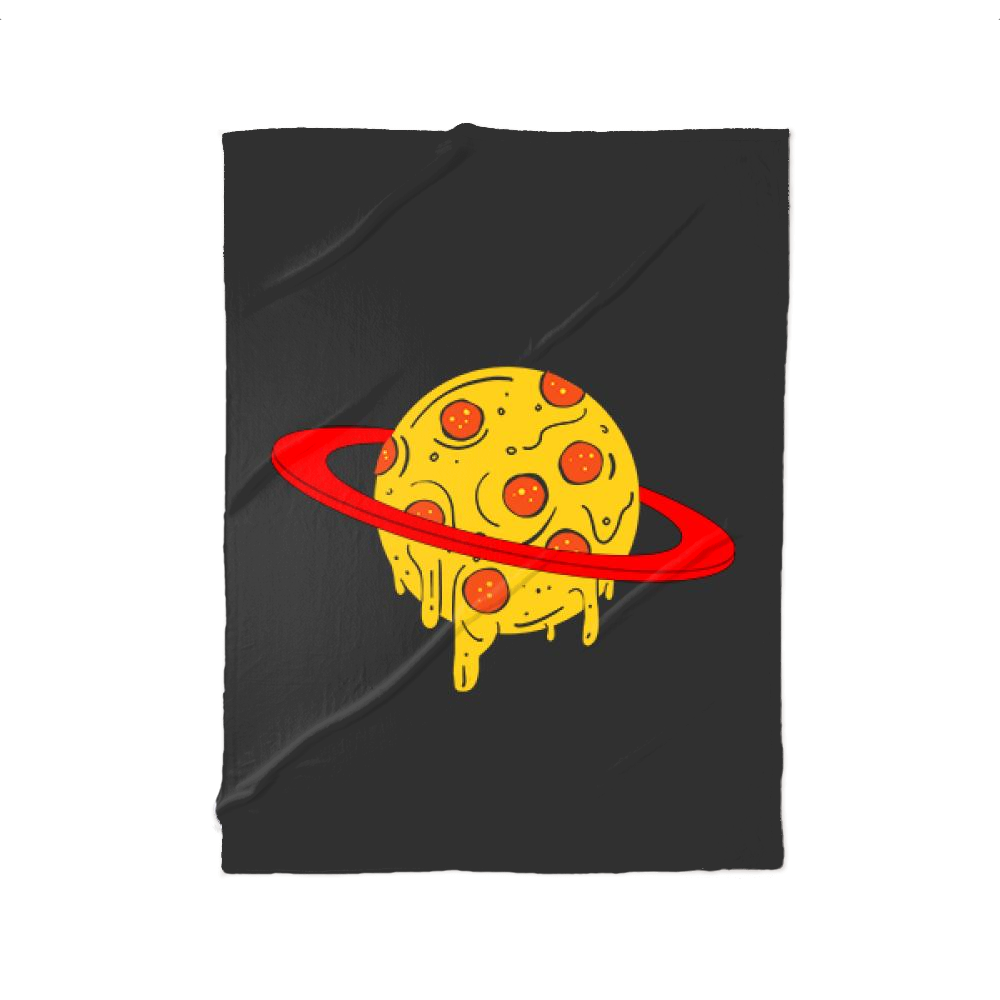 Pizza Pizza Fleece Blanket