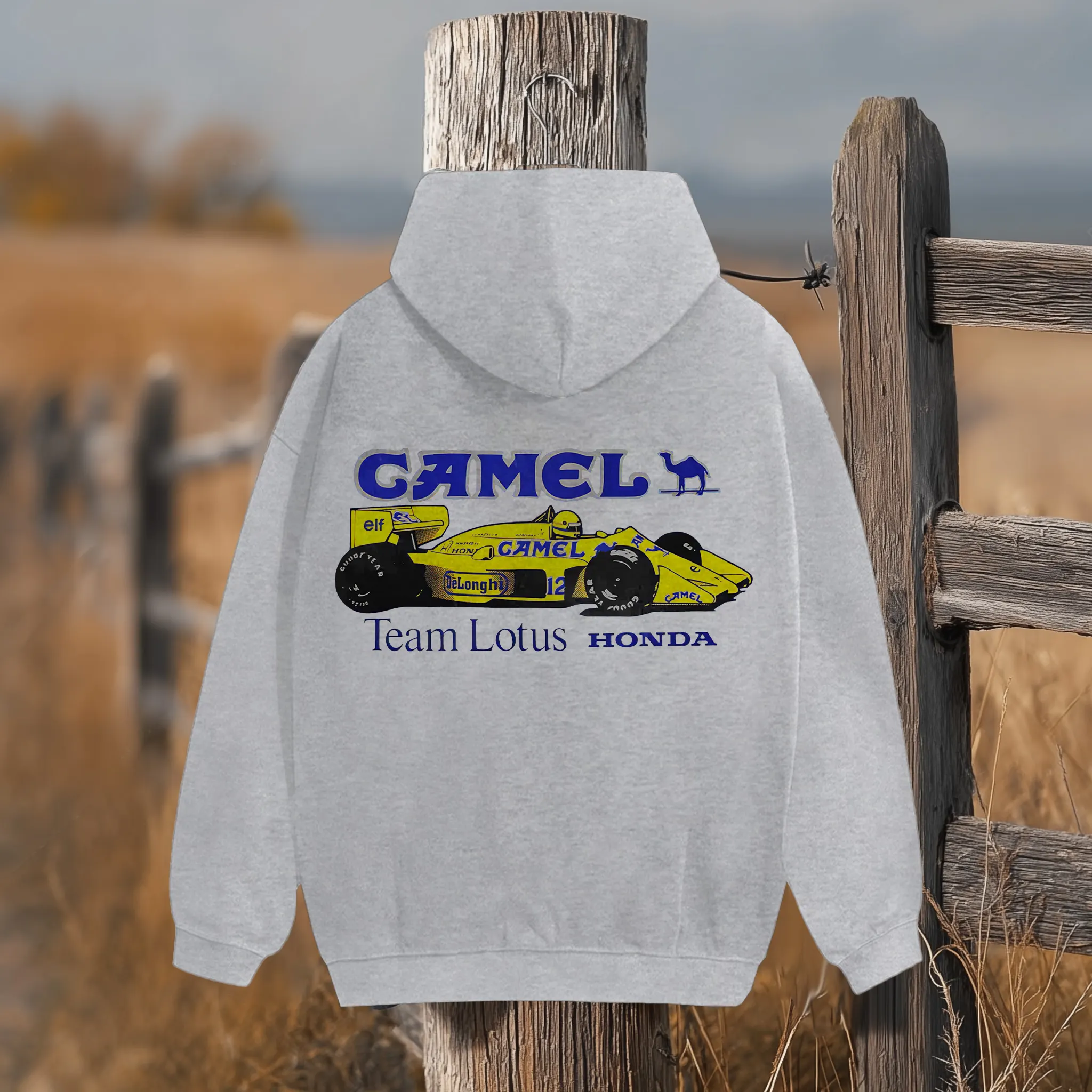 Racing-Inspired Graphic Hoodie