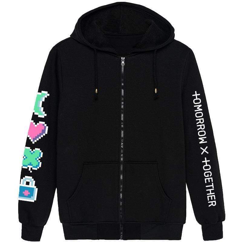 TXT Tomorrow X Together Zip Up Hoodie