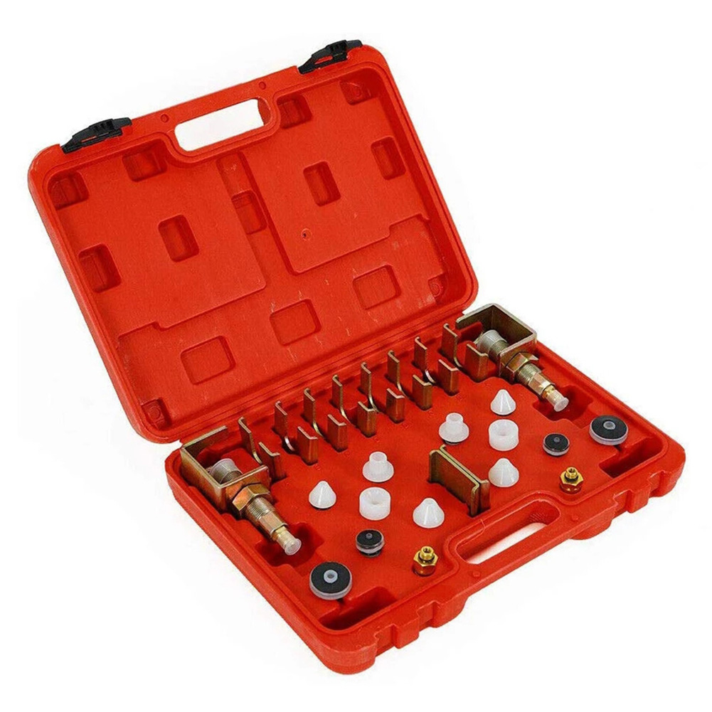26pcs/set Car A/C Leak Detection Tools Automobile Maintenance Tool Kit, 501 Original
26pcs/set Car A/C Leak Detection Tools Automobile Maintenance Tool Kit, 501 Original