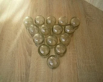 pornhint Pornhint Medical glass jars, Thick clear glass, Set of 15 pieces