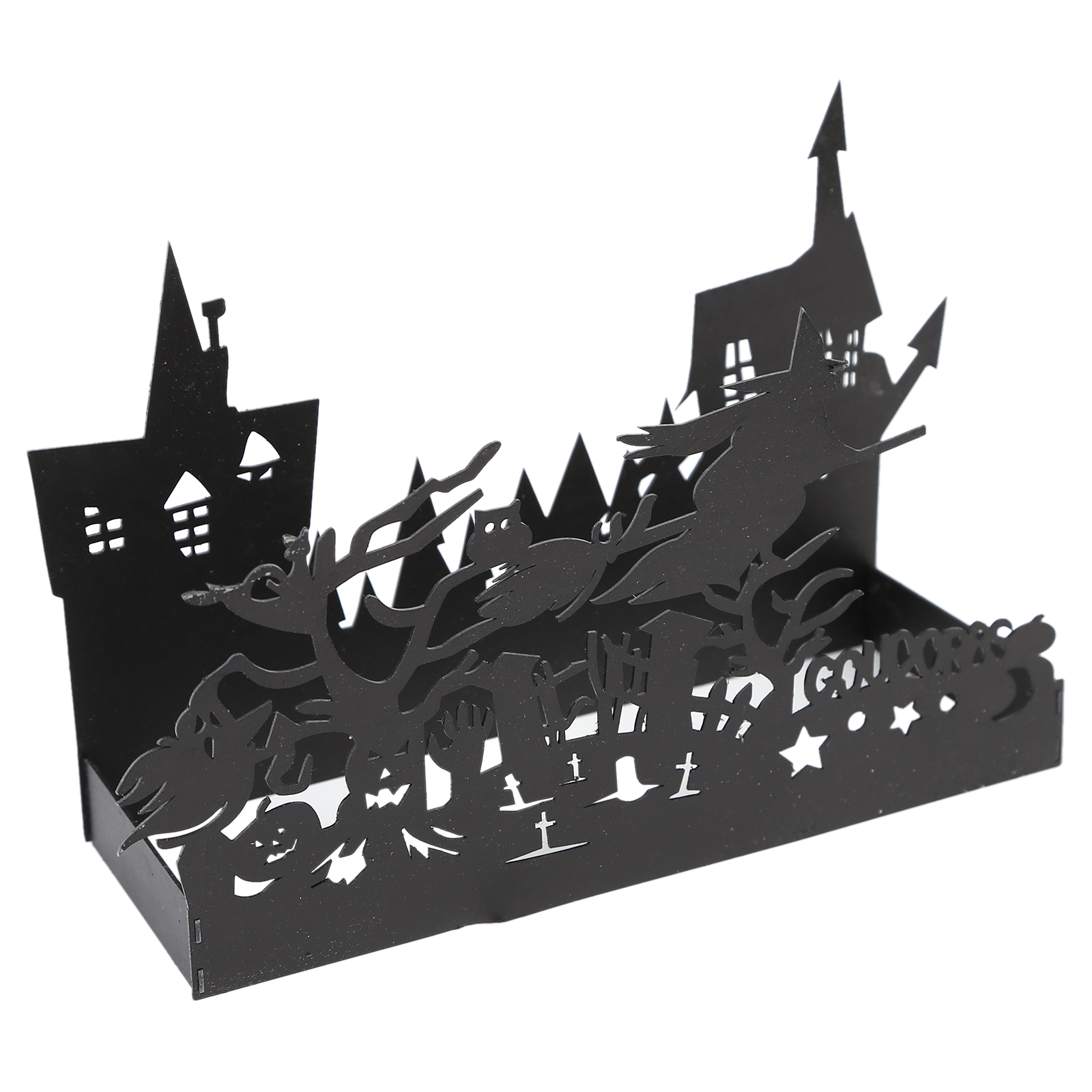 Halloween Witch Candle Candlestick Box Iron Flying Witch Candle Holder, 501 Original
Halloween Witch Candle Candlestick Box Iron Flying Witch Candle Holder, 501 Original