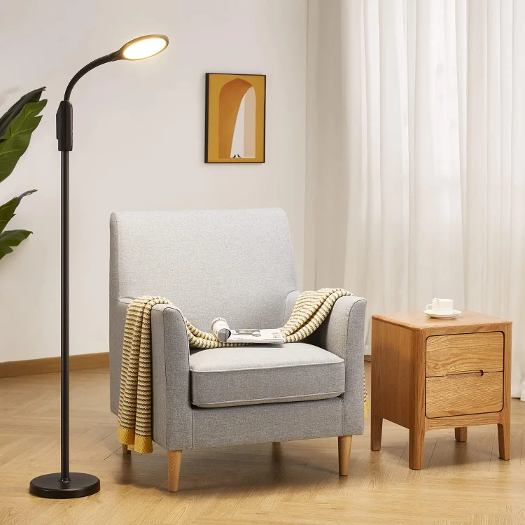 Floor Lamp for Living Room, Cordless Light Rechargeble Smart Lamp for Bedroom, Office 