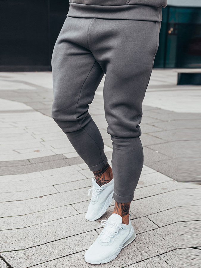 Mens Slim Fit Autumn Grey Sports Pants By Net Red Fashion Brand Four Bar  Guard Casual Fgm04 Leggings From Dhjixibuygate, $31.27
