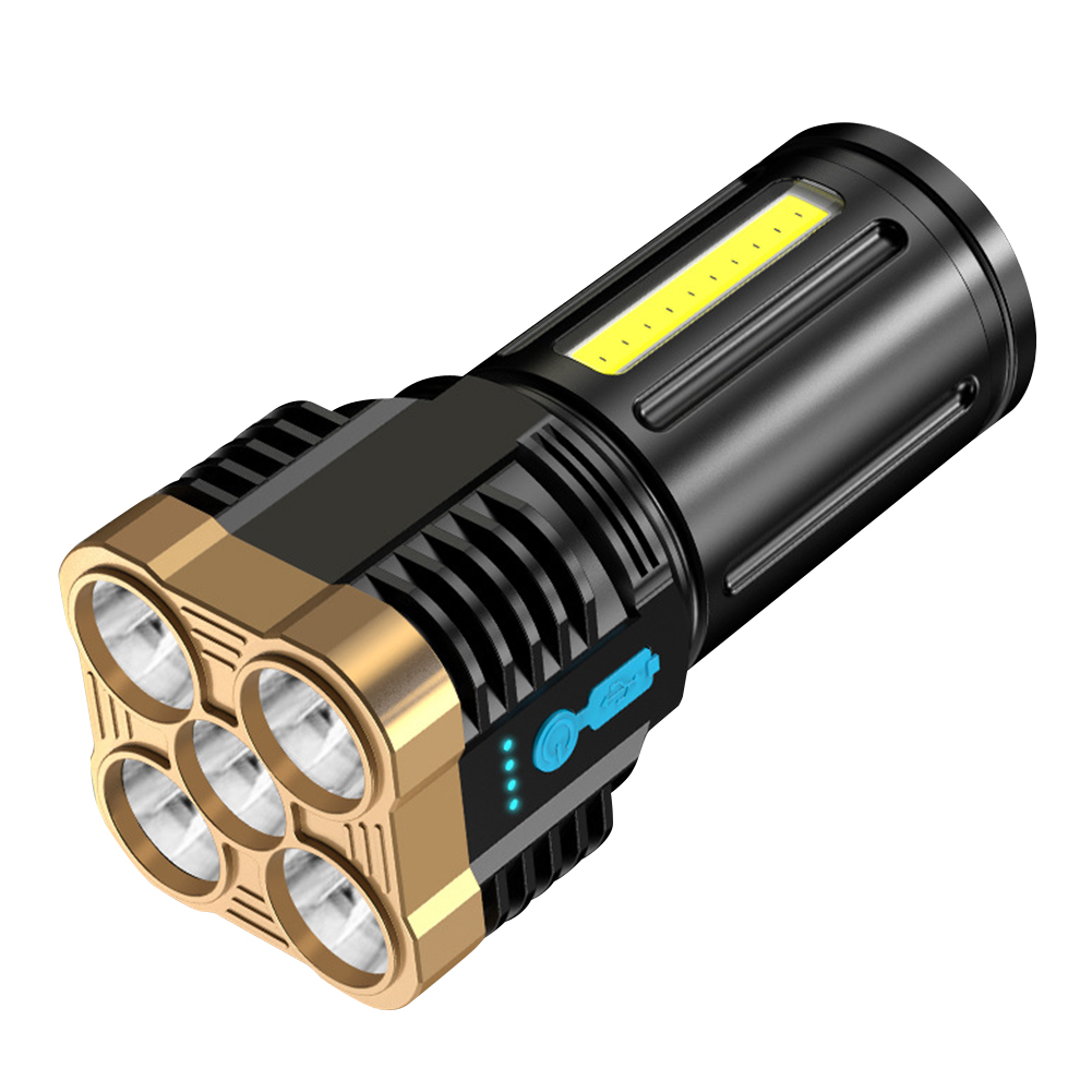 COB+LED 500LM Portable Flashlight USB Rechargeable Power Display Torch, 501 Original
COB+LED 500LM Portable Flashlight USB Rechargeable Power Display Torch, 501 Original