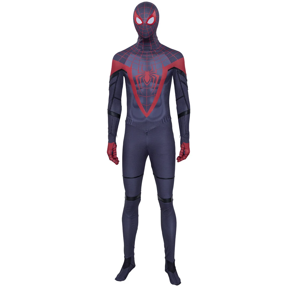 Spider-man Miles Morales Jumpsuit Spiderman Cosplay Costume