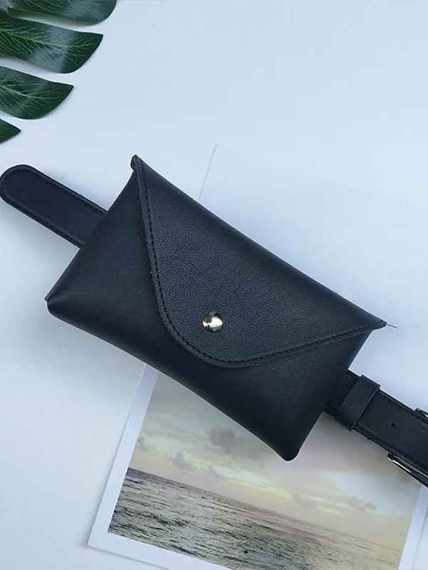 Detachable And Versatile Belt Bag With Decorative Belt