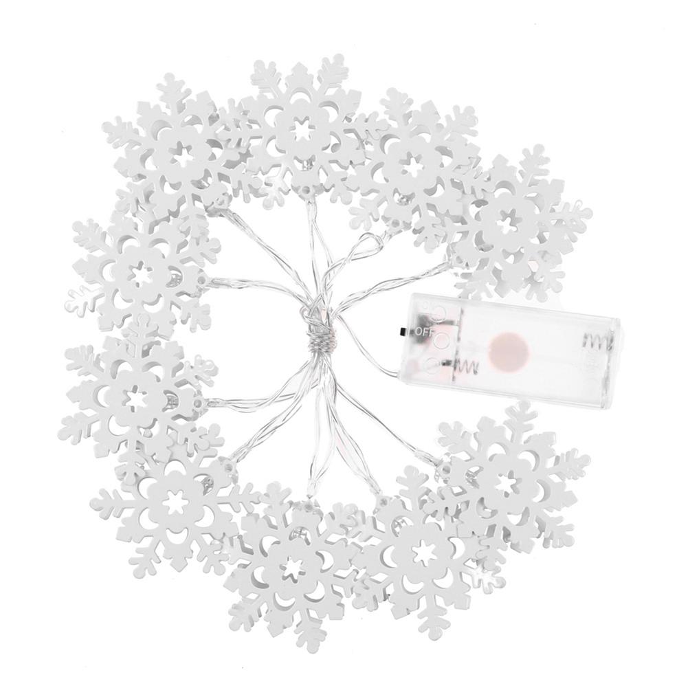 Creative 10LED Metal Light String Wedding Festival Party Decor (Snowflake), 501 Original
Creative 10LED Metal Light String Wedding Festival Party Decor (Snowflake), 501 Original