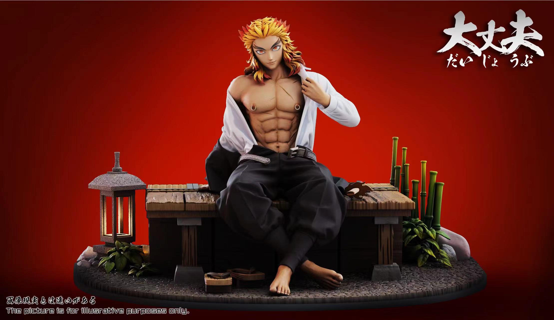 Demon Slayer Rengoku MegaHouse deals Palm figure with gift!