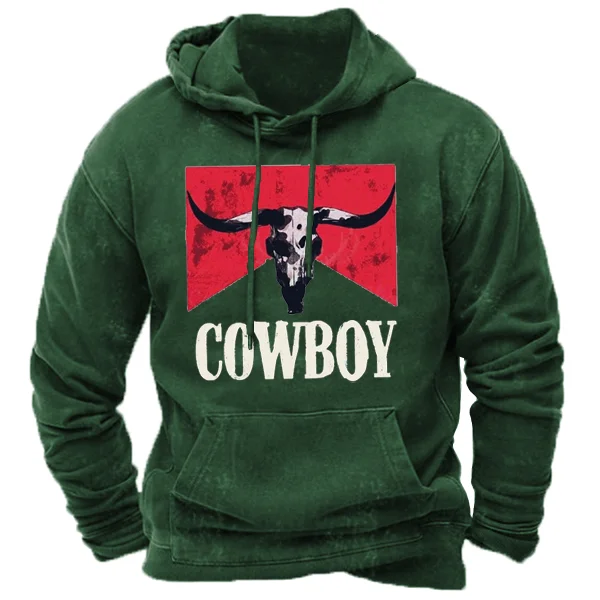 Men's Cowboy Hoodie