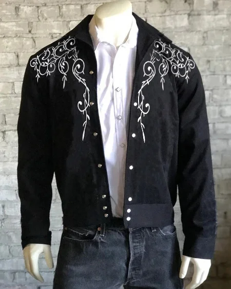 Men's Fashion Casual Retro Western  Jacket