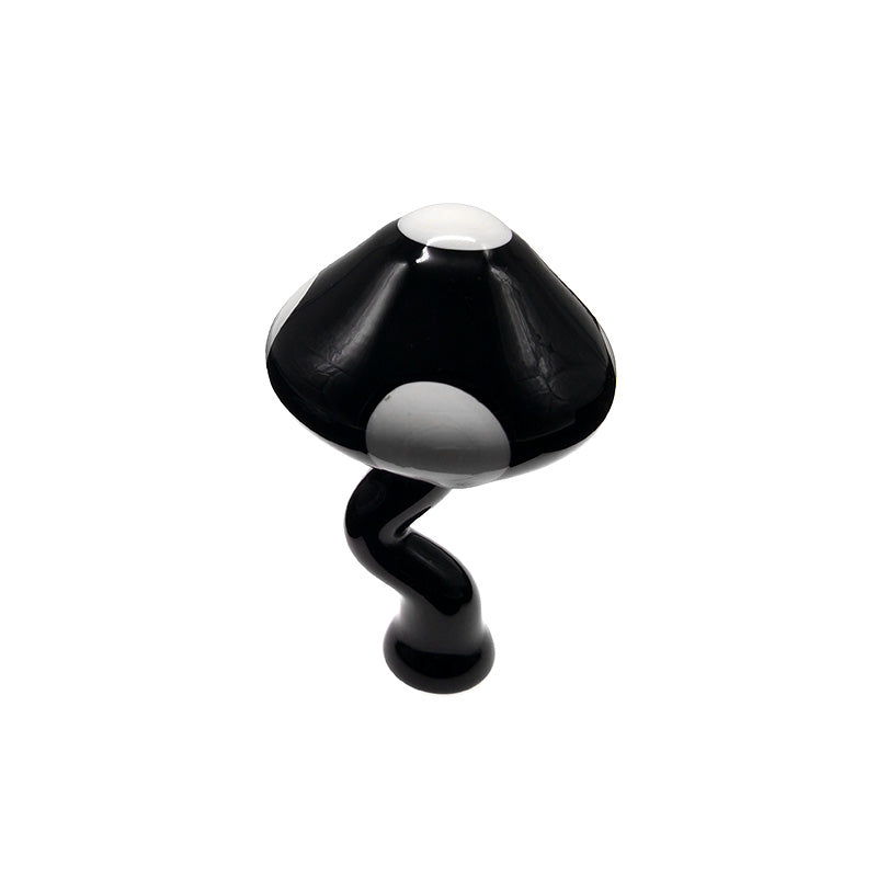 Nuclear Black Mushroom Cloud Glass Hand Pipe for Tabacco Smoking
