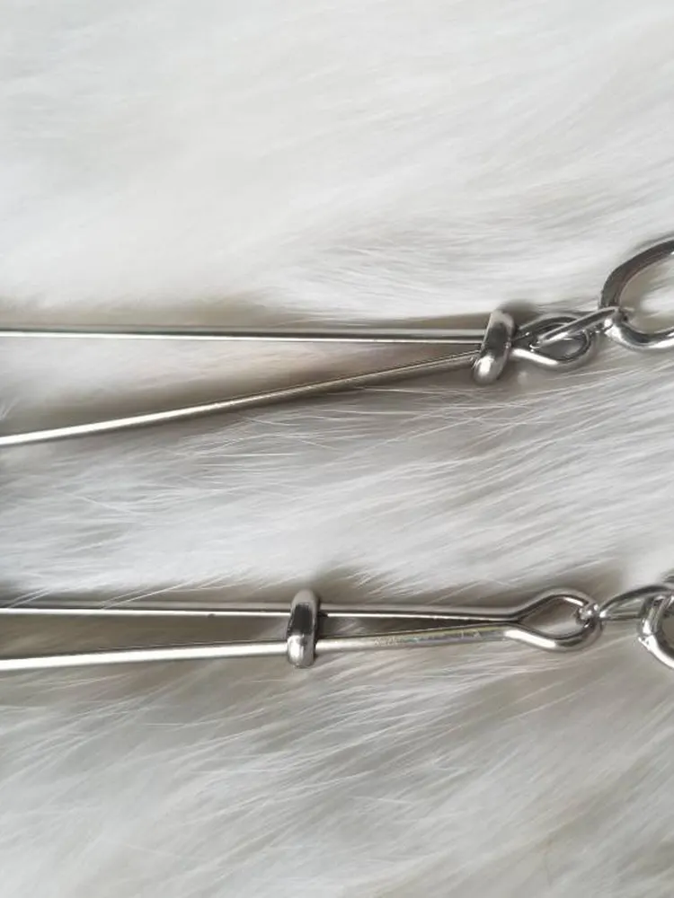 pornhint Pornhint Mature- Tweezer nipple clampsBDSM adult sex toy, adjustable clamps, discreet shipping, pain play sex toy, handmade, men's gifts pussy clamp
