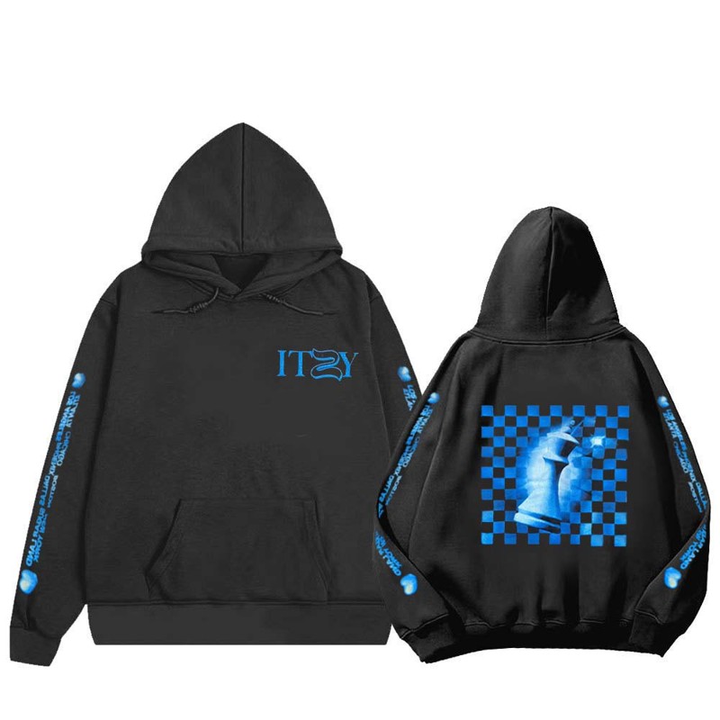 Itzy Checkmate Hoodie  FAST & Insured Worldwide Shipping