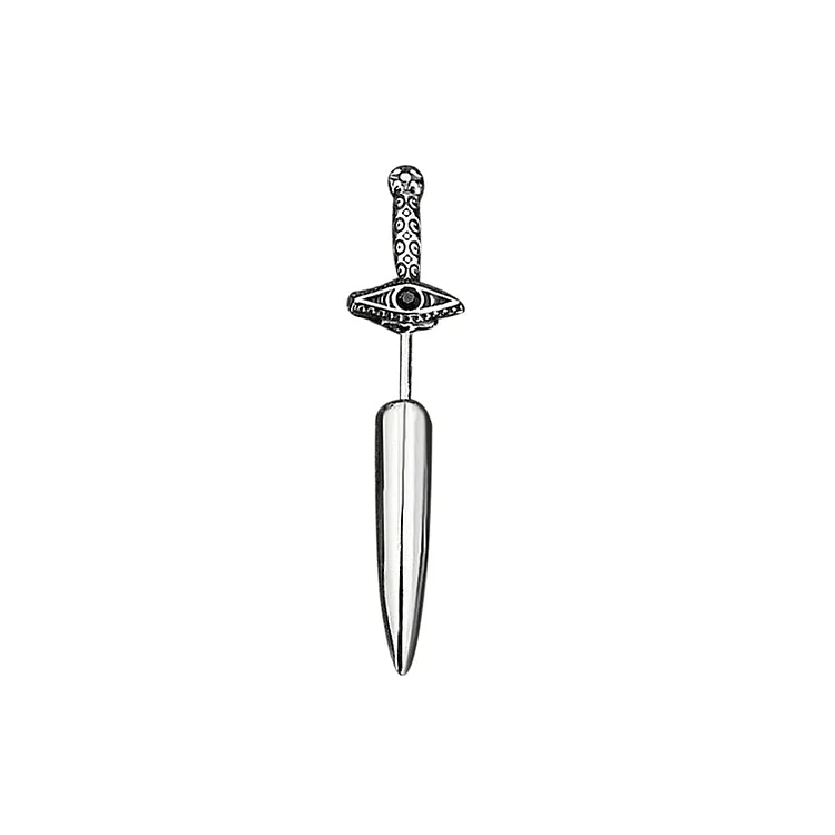 Gothic Handmade Protection Sword Dagger Earrings