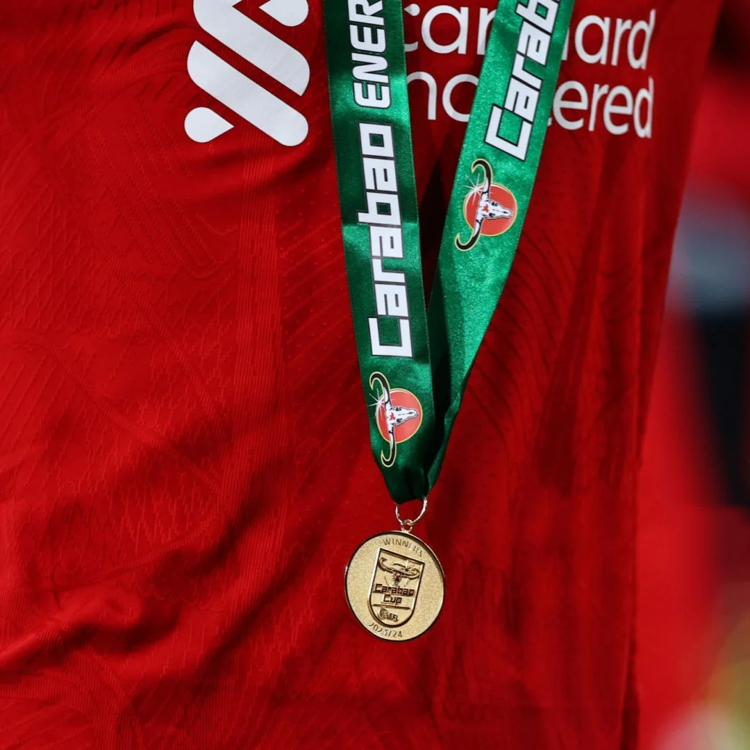 The EFL Carabao Cup League Cup Champions Medals