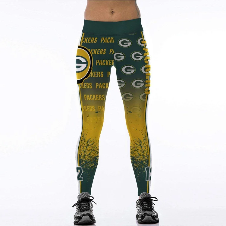 PACKERS 3D Sexy Print Fitness Yoga Pants