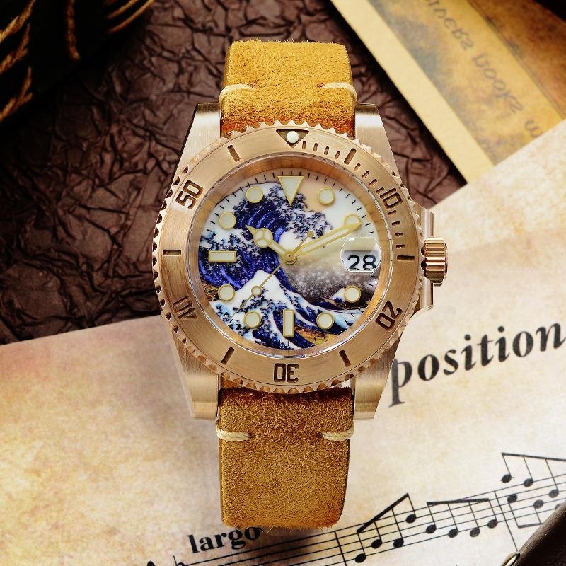 San Martin Bronze Sub Mechanical Watch SN017San Martin Watch San Martin Watch StoreSan Martin Watches