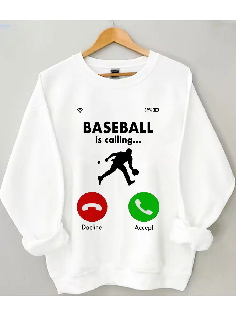 Baseball Player Saying Funny Sweatshirt