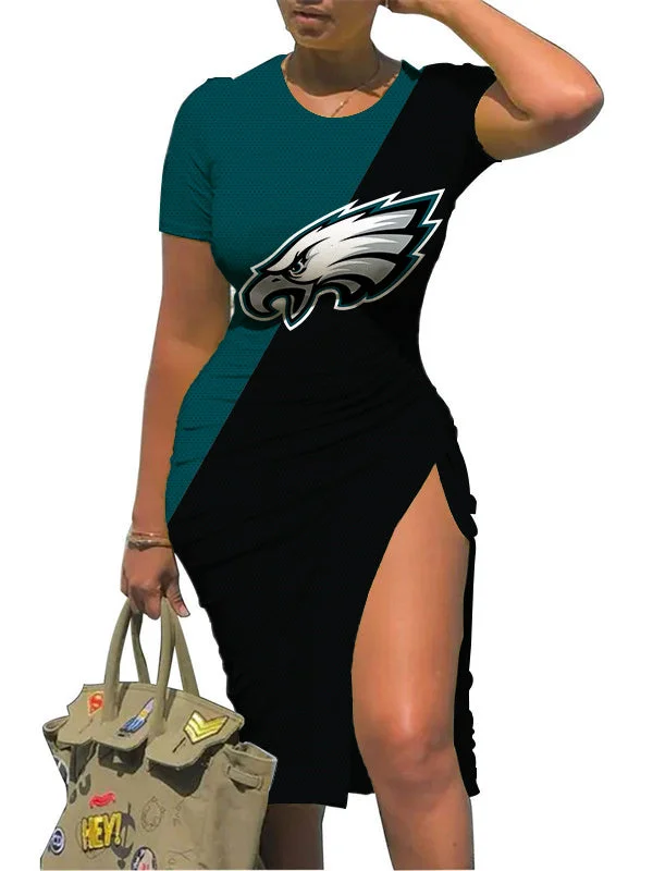 Philadelphia Eagles
Women's Slit Bodycon Dress