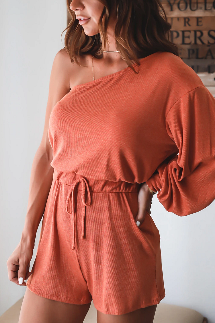 KarliDress Catalina One Shoulder Romper P12468