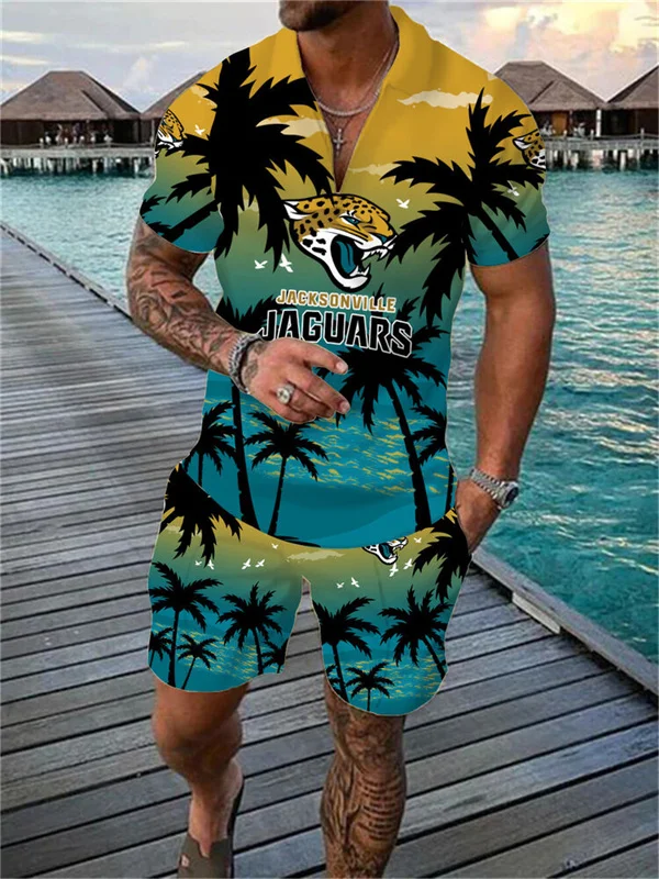 Jacksonville Jaguars
Limited Edition Polo Shirt And Shorts Two-Piece Suits