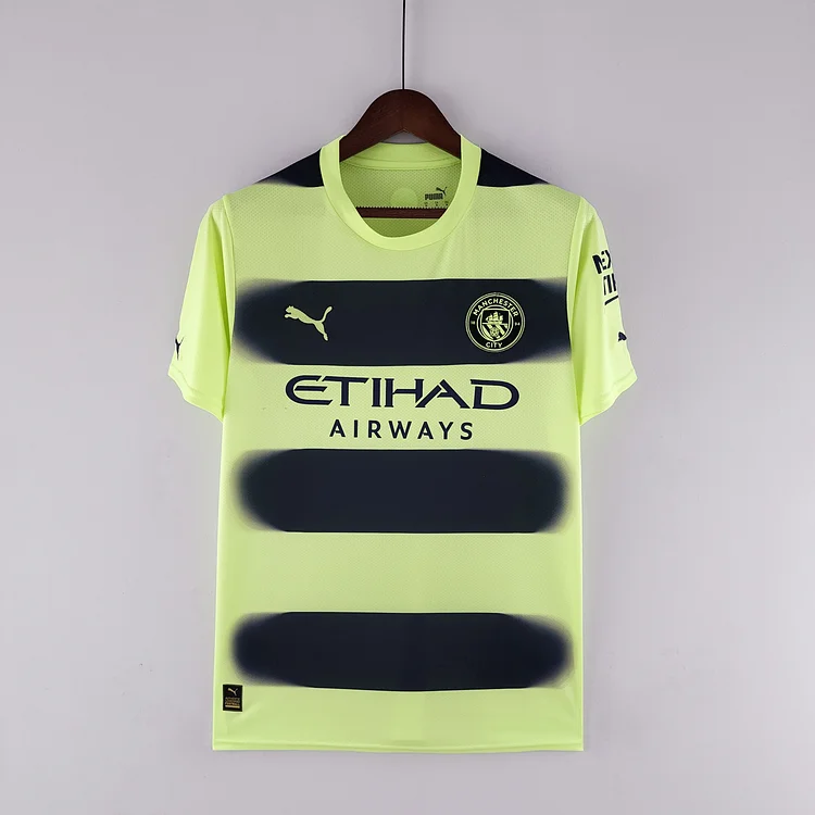 Manchester City Third Shirt Top Kit 2022-2023
