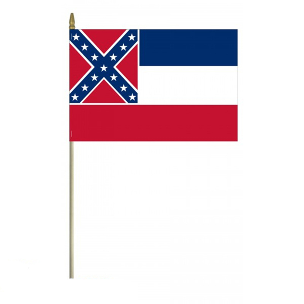 Mississippi State American State Flying Flag Banner Hand Waving Bunting, 1pcs, 501 Original 
Mississippi State American State Flying Flag Banner Hand Waving Bunting, 1pcs, 501 Original