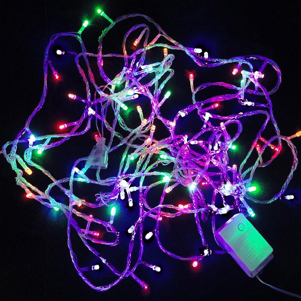 8 Mode 10M 100 Led String Light Christmas Indoor Xmas Tree Party Decor, Multicolor, 501 Original
8 Mode 10M 100 Led String Light Christmas Indoor Xmas Tree Party Decor, Multicolor, 501 Original