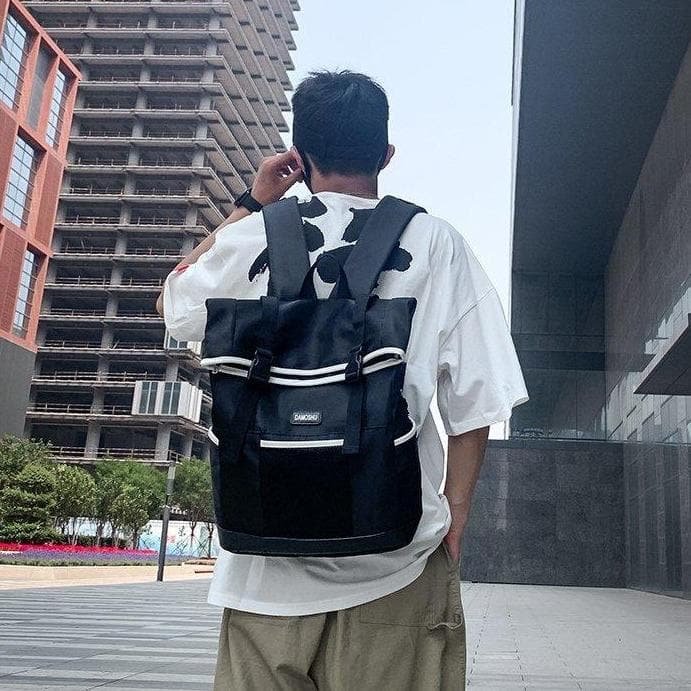 Japanese Style Fashion Schoolbag Personality Backpack For Men SP15051