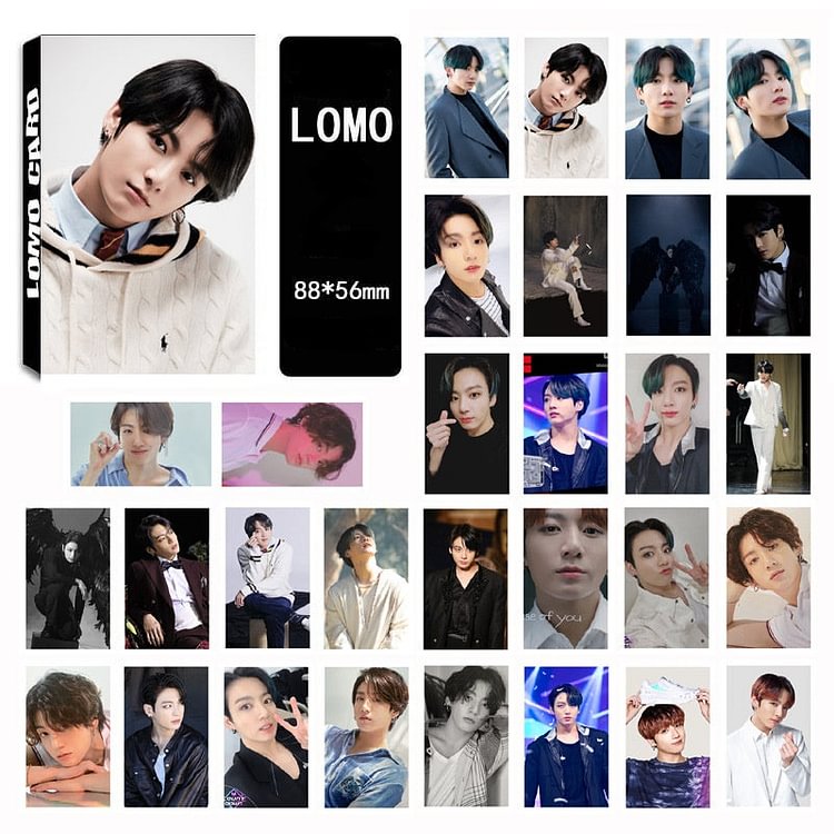 BTS Portrait Photo lomo card Pack Set