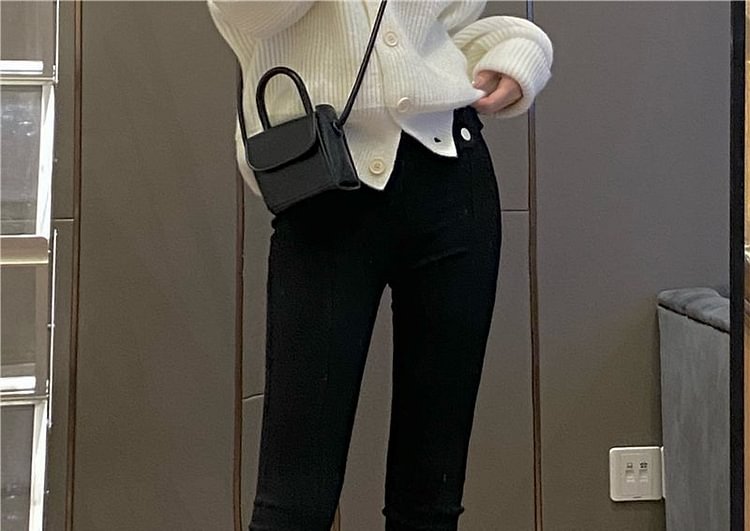Slit Bootcut Pants YP1765