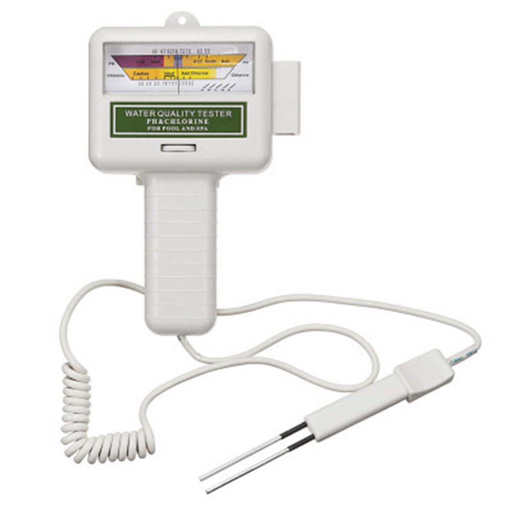 Water Quality PH Chlorine Level Tester Digital Swimming Pool SPA PH Meter, 501 Original
Water Quality PH Chlorine Level Tester Digital Swimming Pool SPA PH Meter, 501 Original