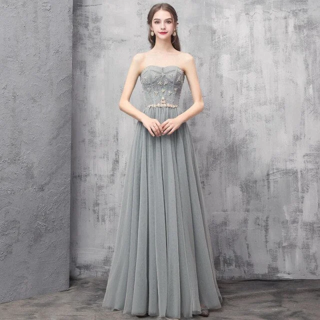 Elegant Beading Princess Prom Dress BE710
