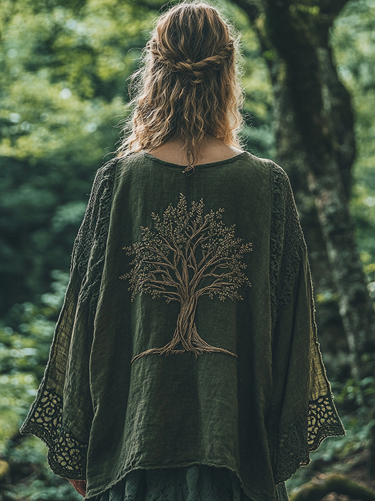Newlands Clan Unisex Polo Shirt - Celtic Tree Of Life