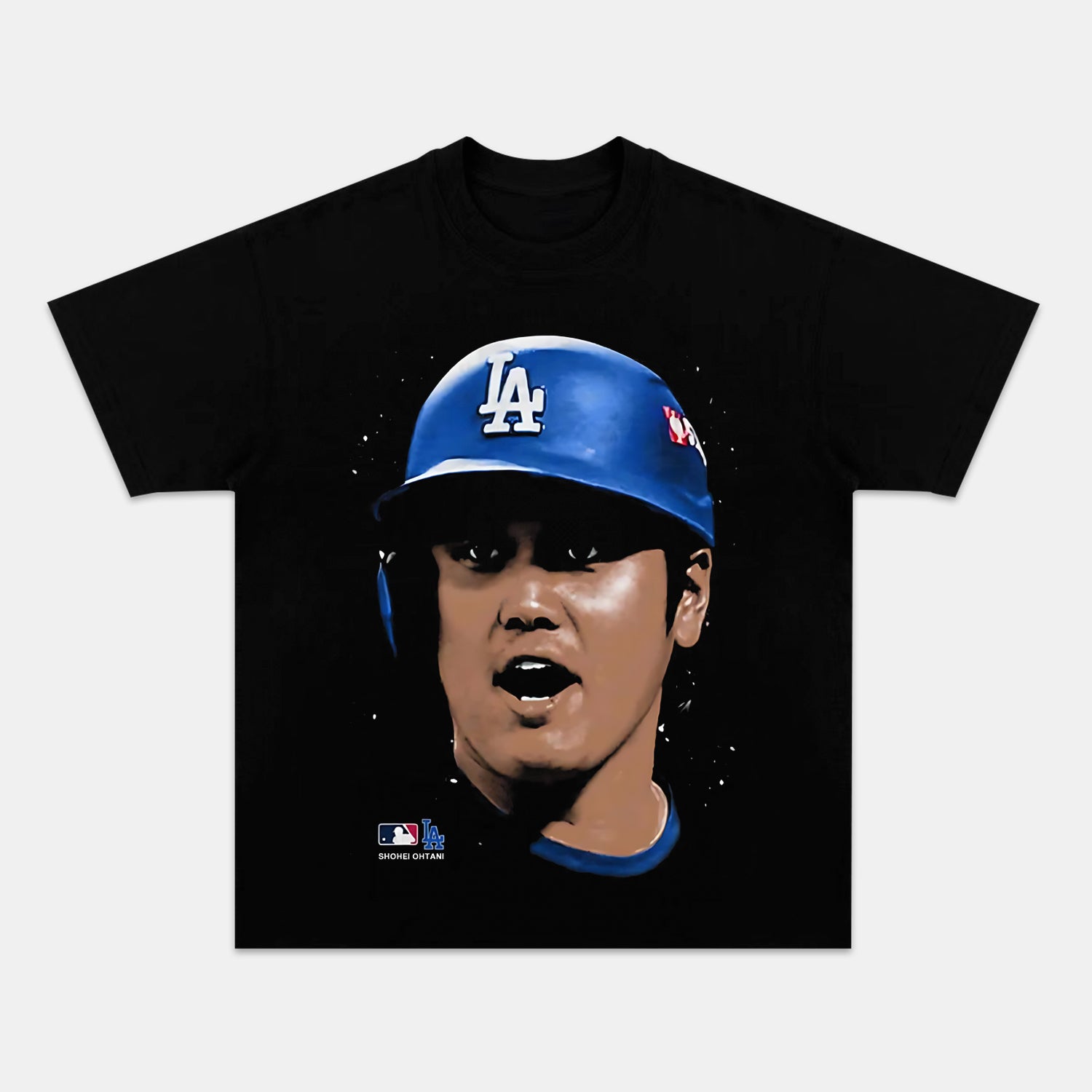 Ohtani face shirt shops