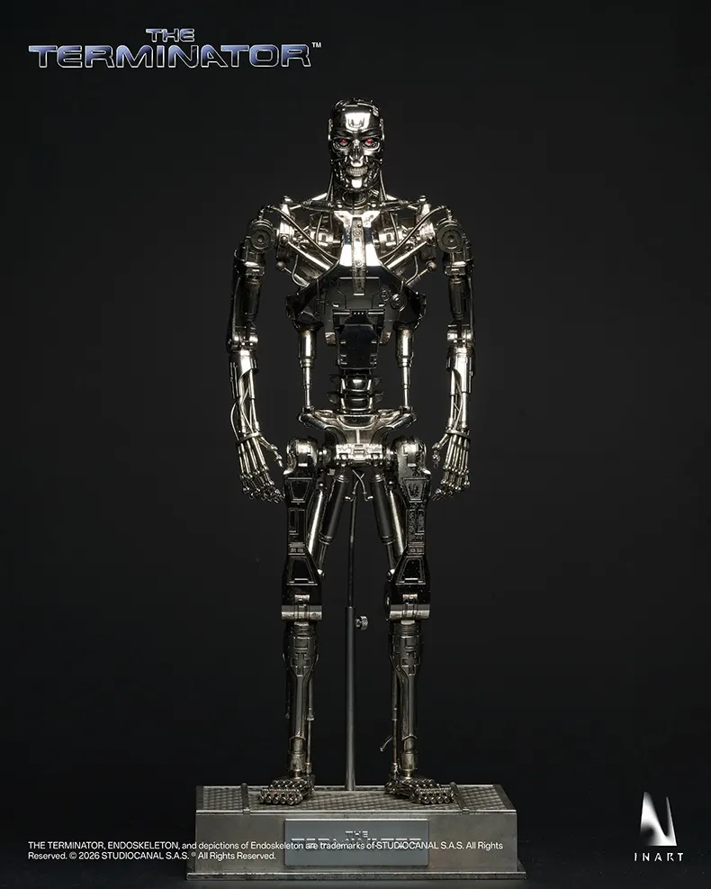 INART - T-800 Endoskeleton 1/6 Scale Collectible Action Figure Ag A036 (Licensed)-