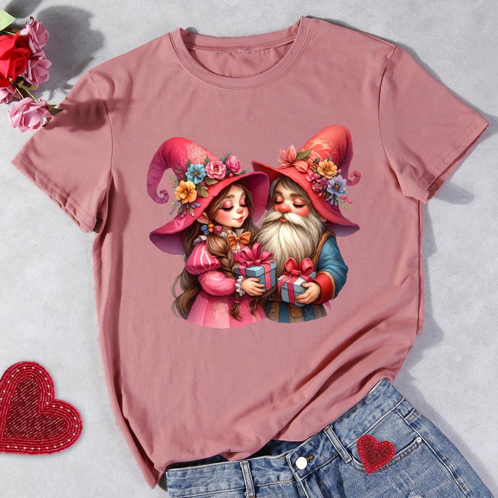 Happy Valentine's Day Goblin Round Neck T-shirt-0024789-Guru-buzz