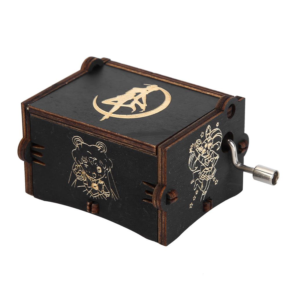 Retro Wooden Hand Cranked Music Box Home Crafts Ornaments Children Gifts, 501 Original
Retro Wooden Hand Cranked Music Box Home Crafts Ornaments Children Gifts, 501 Original