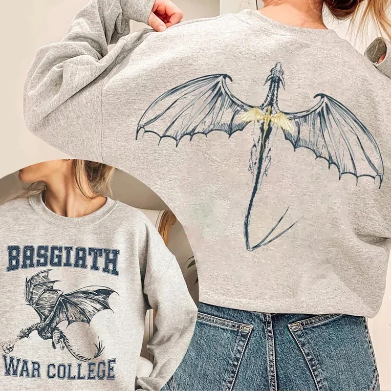 Basgiath War College Double-side Sweatshirt / DarkAcademias /Darkacademias