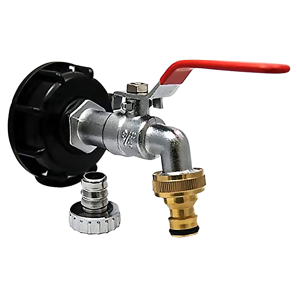 IBC Tank Adapter S60X6 to Brass Tap 1/2 Replacement Valve Fitting Connector, 501 Original
IBC Tank Adapter S60X6 to Brass Tap 1/2 Replacement Valve Fitting Connector, 501 Original