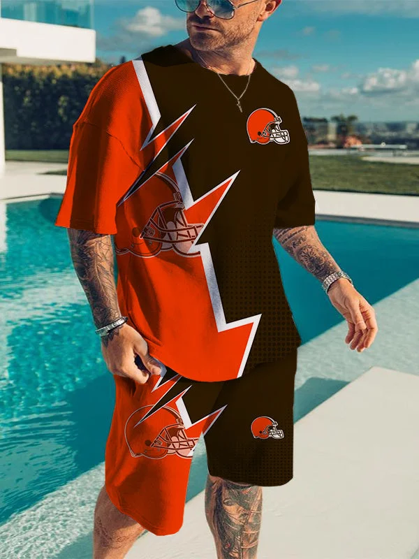 Cleveland Browns
Limited Edition Top And Shorts Two-Piece Suits