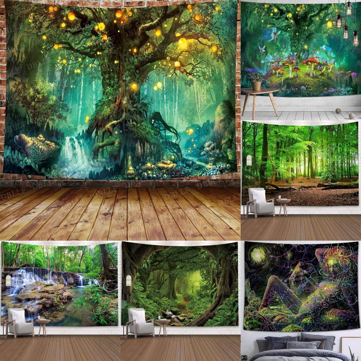 Green Tapestries