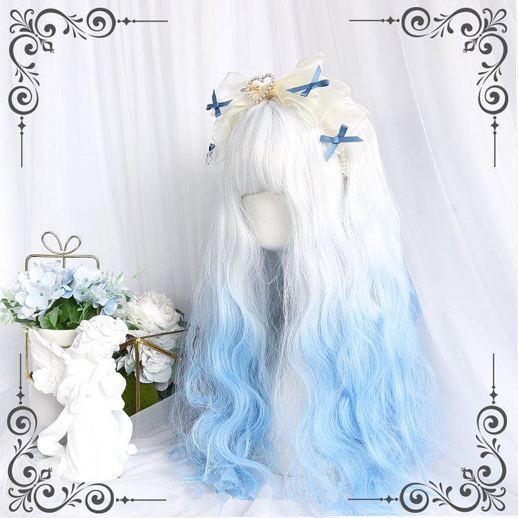 Kawaii Lolita Ice Cream Blue Wig BE1277